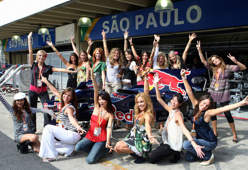 Las chicas de la Fórmula 1