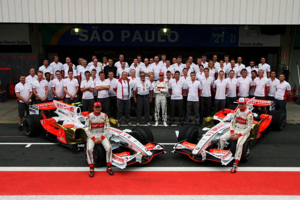 Foto de equipo de Force India