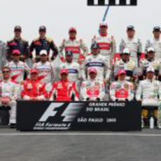 Los pilotos del campeonato de 2008