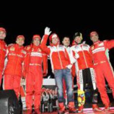 Fisichella, Massa, Alonso, Hayden, Rossi y Gené despiden del 'Wrooom' 2012