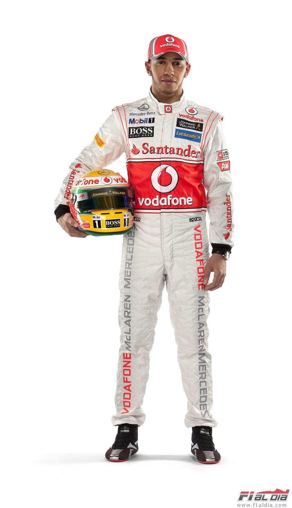 Lewis Hamilton, piloto de McLaren en 2012