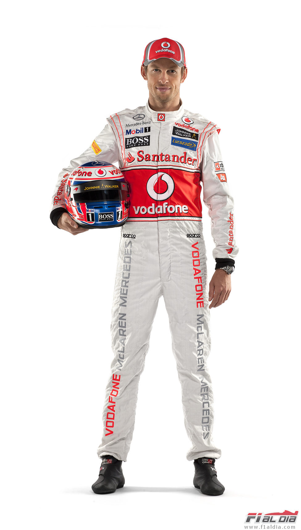 Jenson Button, piloto de McLaren en 2012