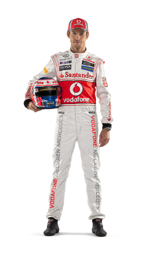 Jenson Button, piloto de McLaren en 2012