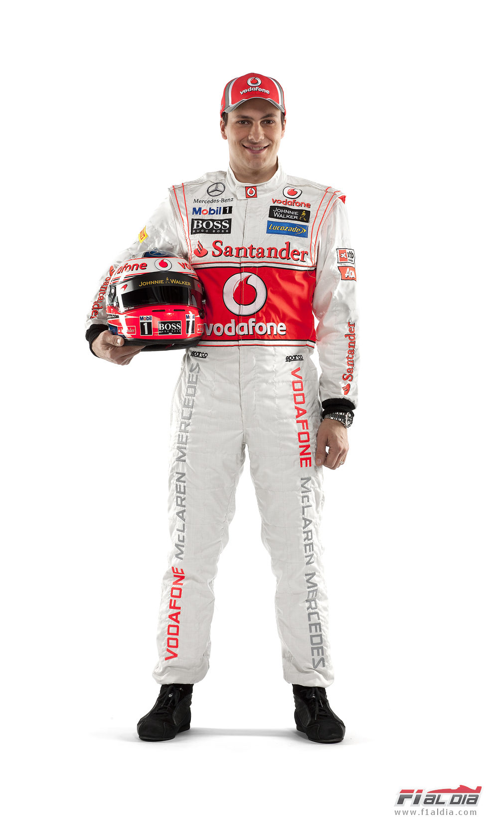 Gary Paffett, piloto probador de McLaren en 2012