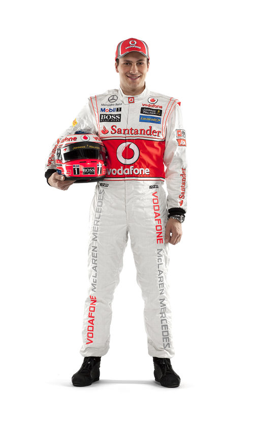 Gary Paffett, piloto probador de McLaren en 2012