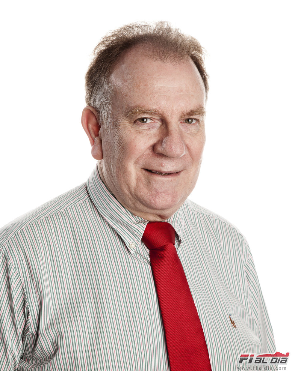 Neil Oatley, director de diseño y desarrollo de McLaren en 2012