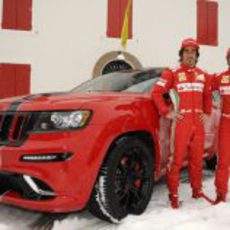 Nuevo Jeep Grand Cherokee SRT8 para Fernando Alonso y Felipe Massa