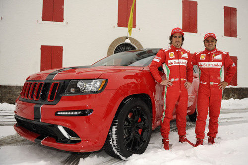 Nuevo Jeep Grand Cherokee SRT8 para Fernando Alonso y Felipe Massa