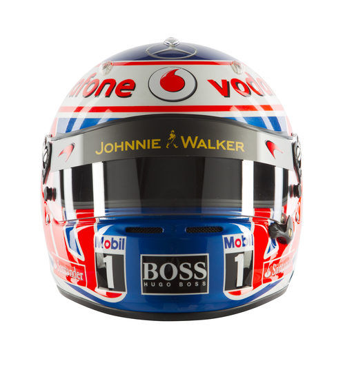 Casco de Jenson Button para 2012