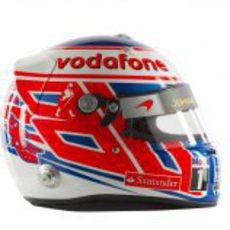 Casco de Jenson Button para 2012 (lateral)