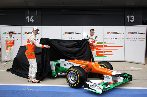 Nico Hülkenberg y Paul di Resta desvelan el Force India VJM05