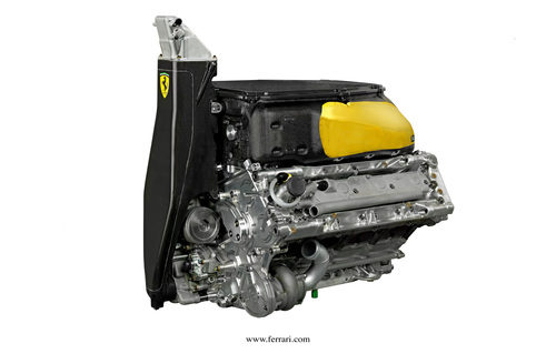 Motor del Ferrari F2012