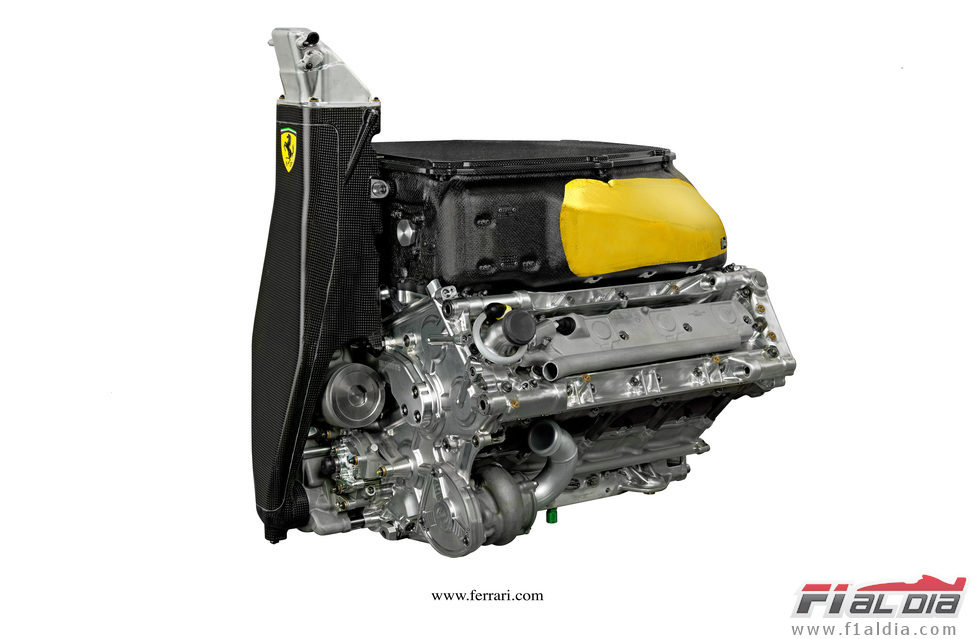 Motor del Ferrari F2012