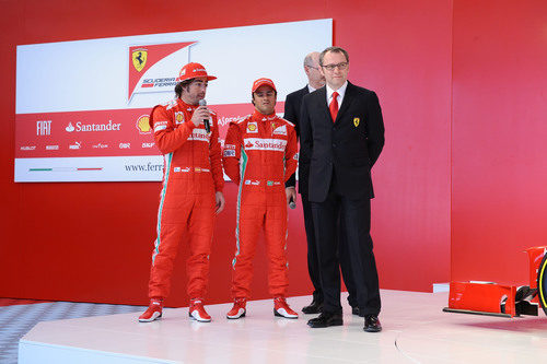 Fernando Alonso da su opinión sobre el F2012