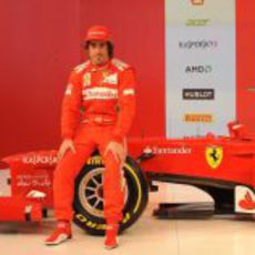 Fernando Alonso y el Ferrari F2012