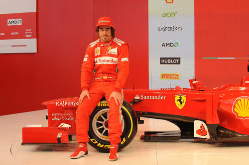 Fernando Alonso y el Ferrari F2012