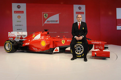 Luca Marmorini y el Ferrari F2012