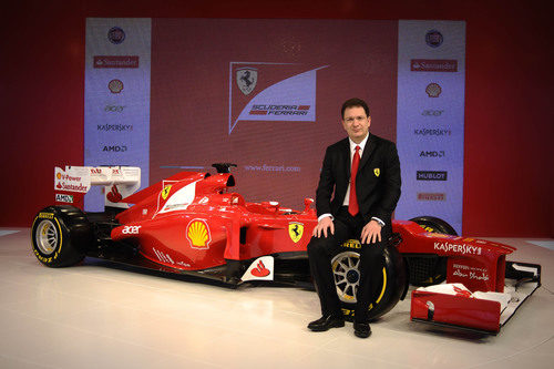 Nikolas Tombazis y el Ferrari F2012