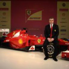 Pat Fry y el Ferrari F2012