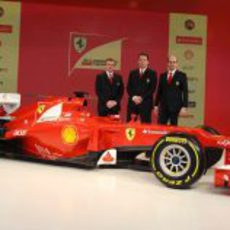 Pat Fry, Nikolas Tombazis, Luca Marmorini y el Ferrari F2012