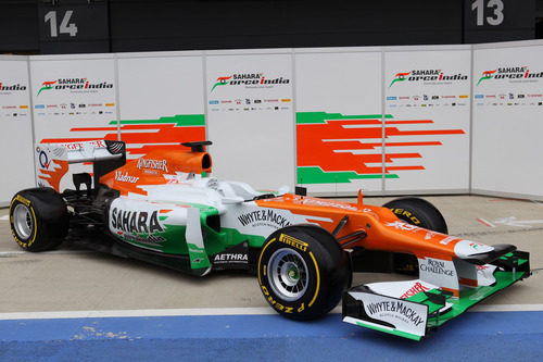 Force India VJM05 presentado en Silverstone
