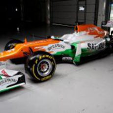 El Force India VJM05 de Hülkenberg y Di Resta