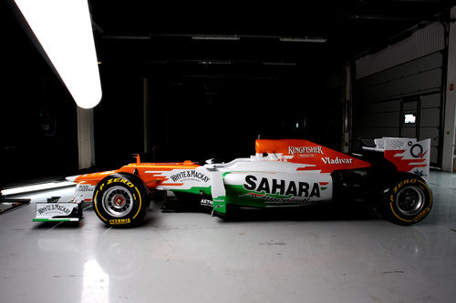 Force India VJM05 de lado