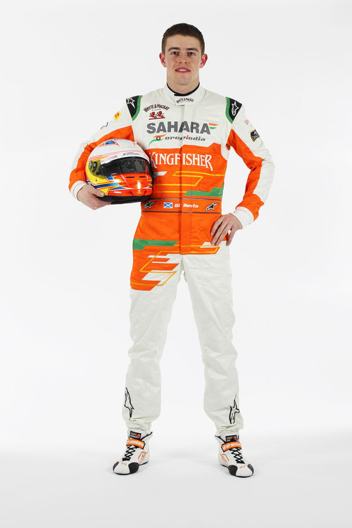 Paul di Resta, piloto de Force India para 2012