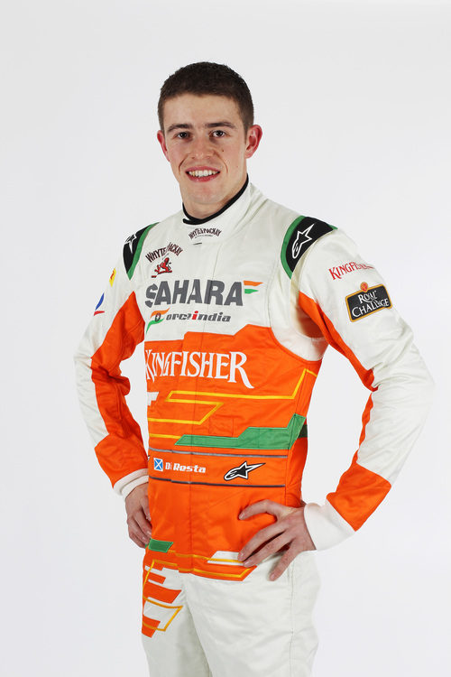 Paul di Resta con los colores de Force India