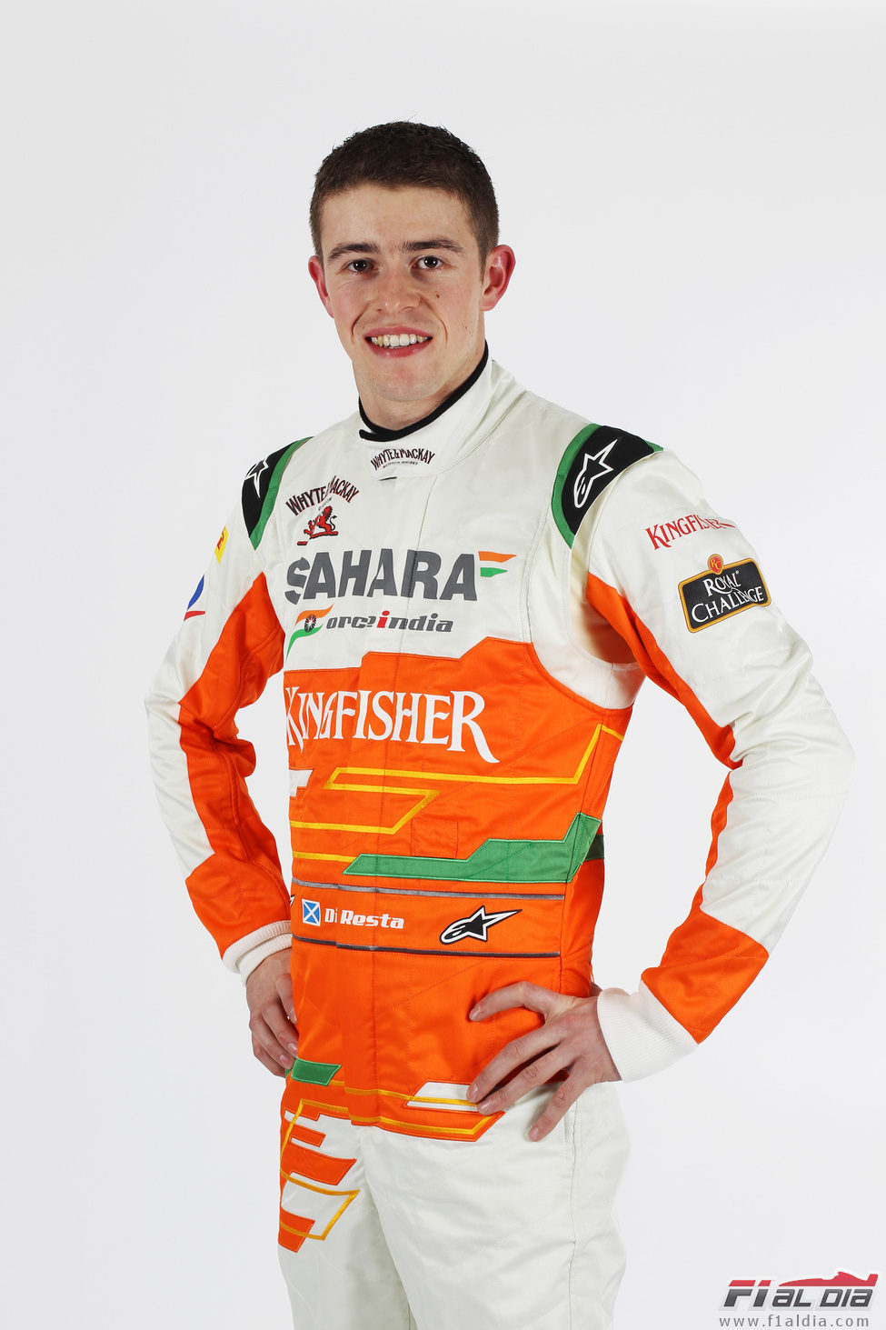 Paul di Resta con los colores de Force India