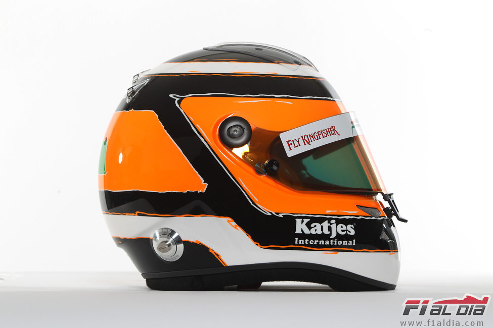 Casco de Nico Hülkenberg para 2012