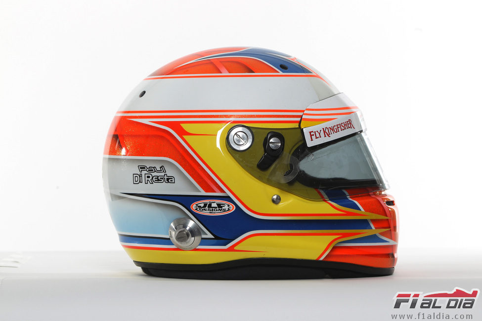 Casco de Paul di Resta para 2012