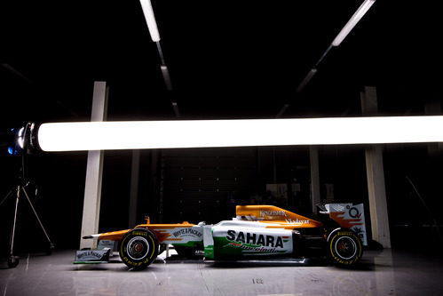 Foto de estudio del Force India VJM05