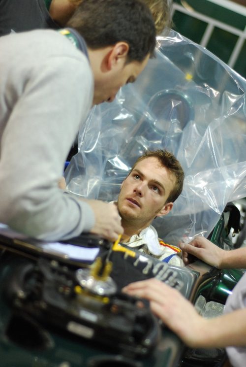 Giedo van der Garde se hace el asiento en Caterham