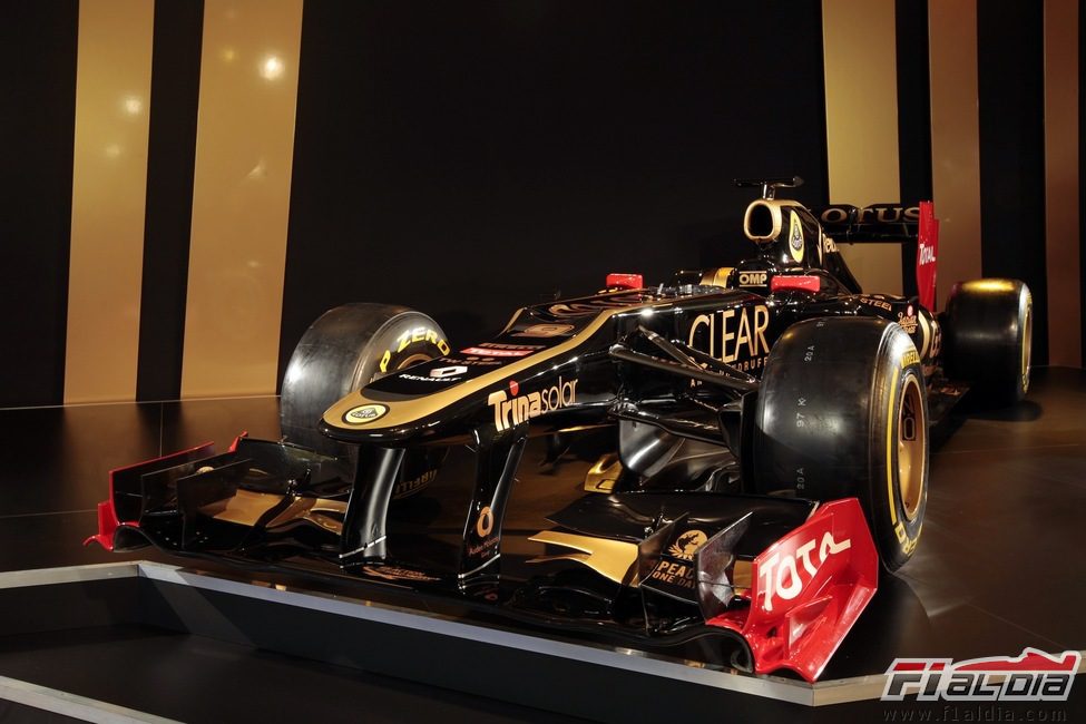 Lotus E20 para la temporada 2012