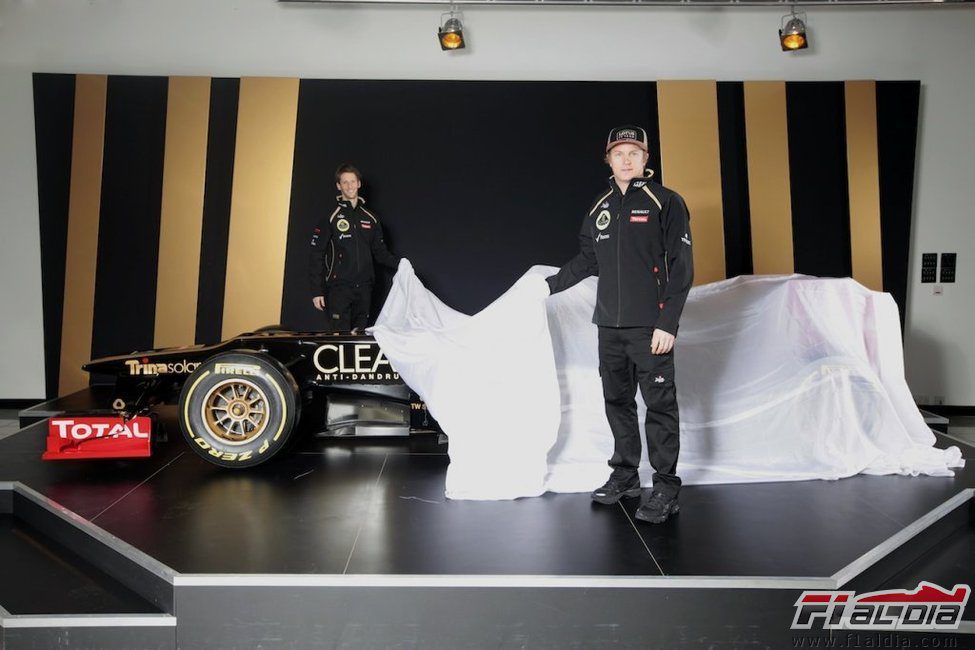 Räikkonen y Grosjean desvelan el Lotus E20