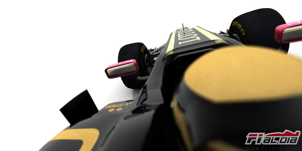 Vista del piloto en el Lotus E20