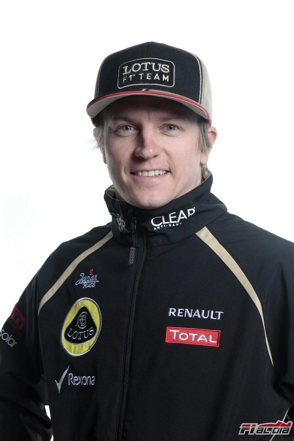 Un sonriente Kimi Räikkönen