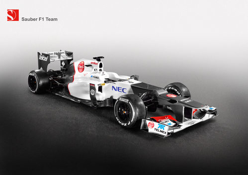 C31, el monoplaza de Sauber para 2012