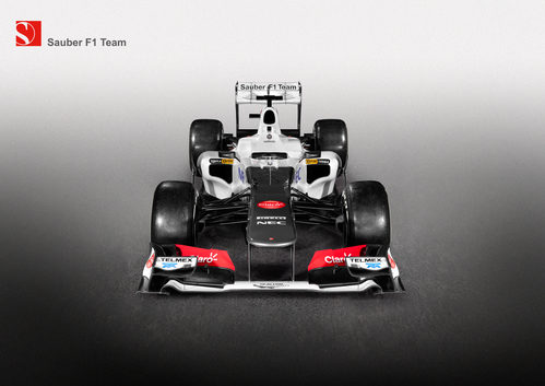 Sauber C31 (vista frontal)