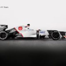 Sauber C31 (vista lateral)