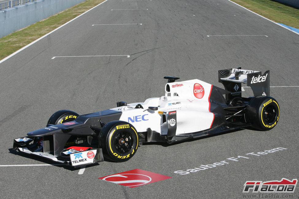 Sauber C31 presentado en Jerez