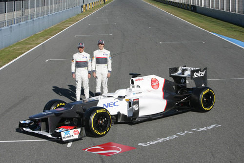 Kamui Kobayashi, Sergio Pérez y el Sauber C31