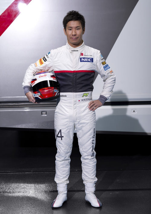 Kamui Kobayashi, piloto de Sauber para 2012