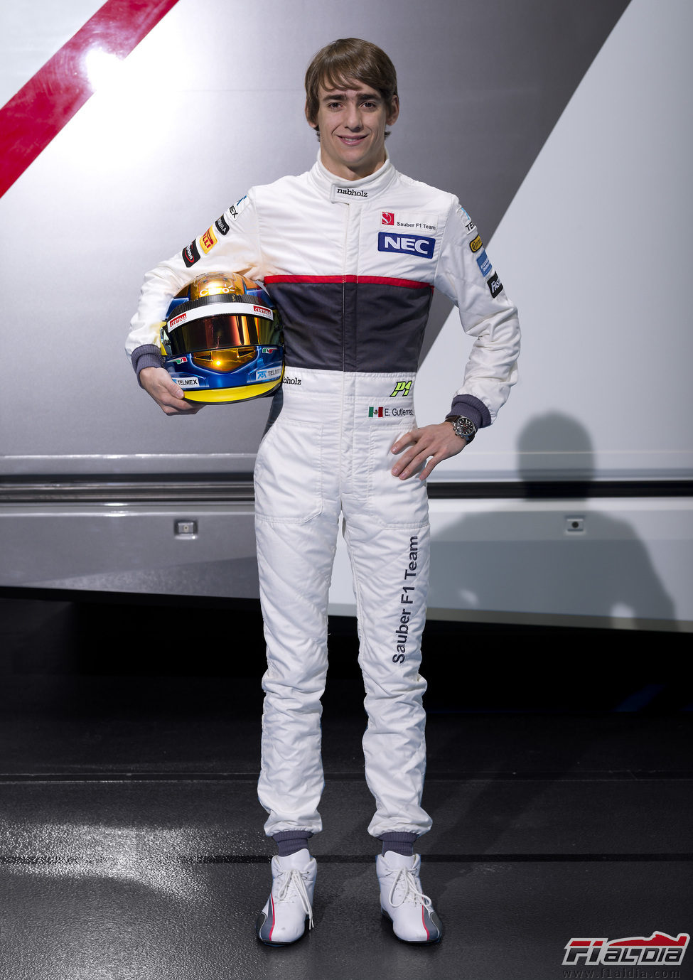 Esteban Gutiérrez, piloto reserva de Sauber para 2012