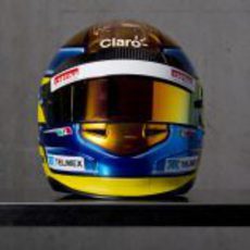 Casco de Esteban Gutiérrez para 2012 (frontal)