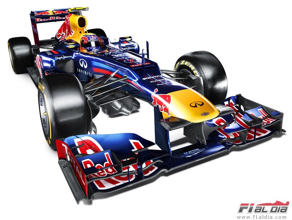 Nuevo RB8 de Red Bull para la temporada 2012