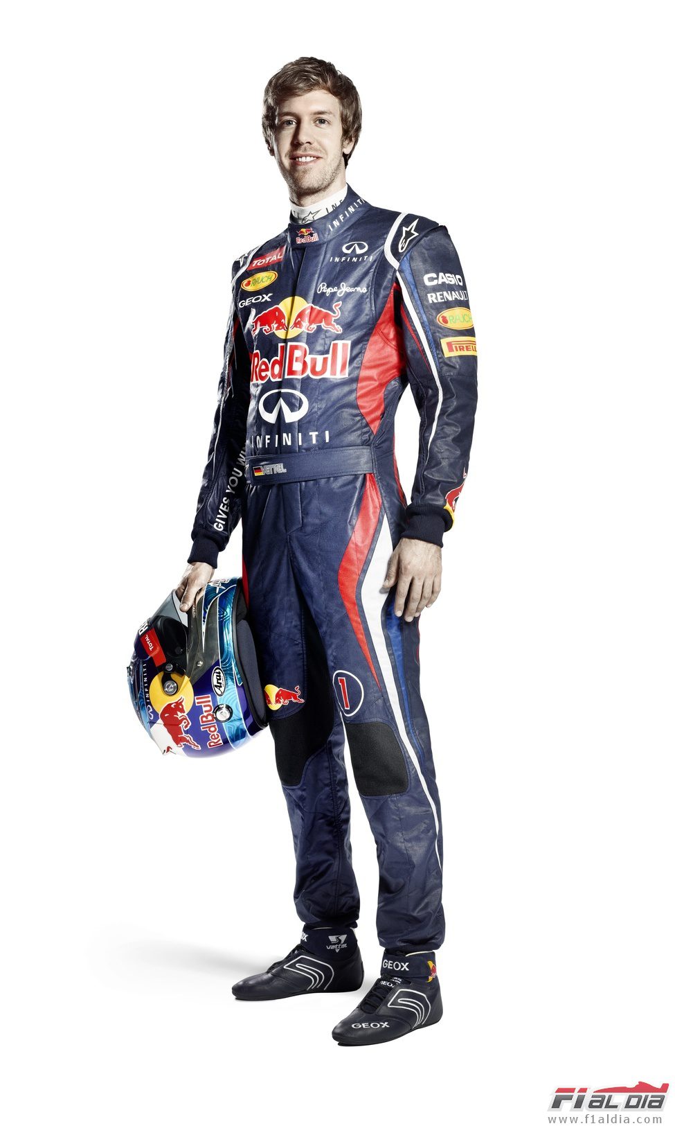 Sebastian Vettel, piloto de Red Bull para 2012