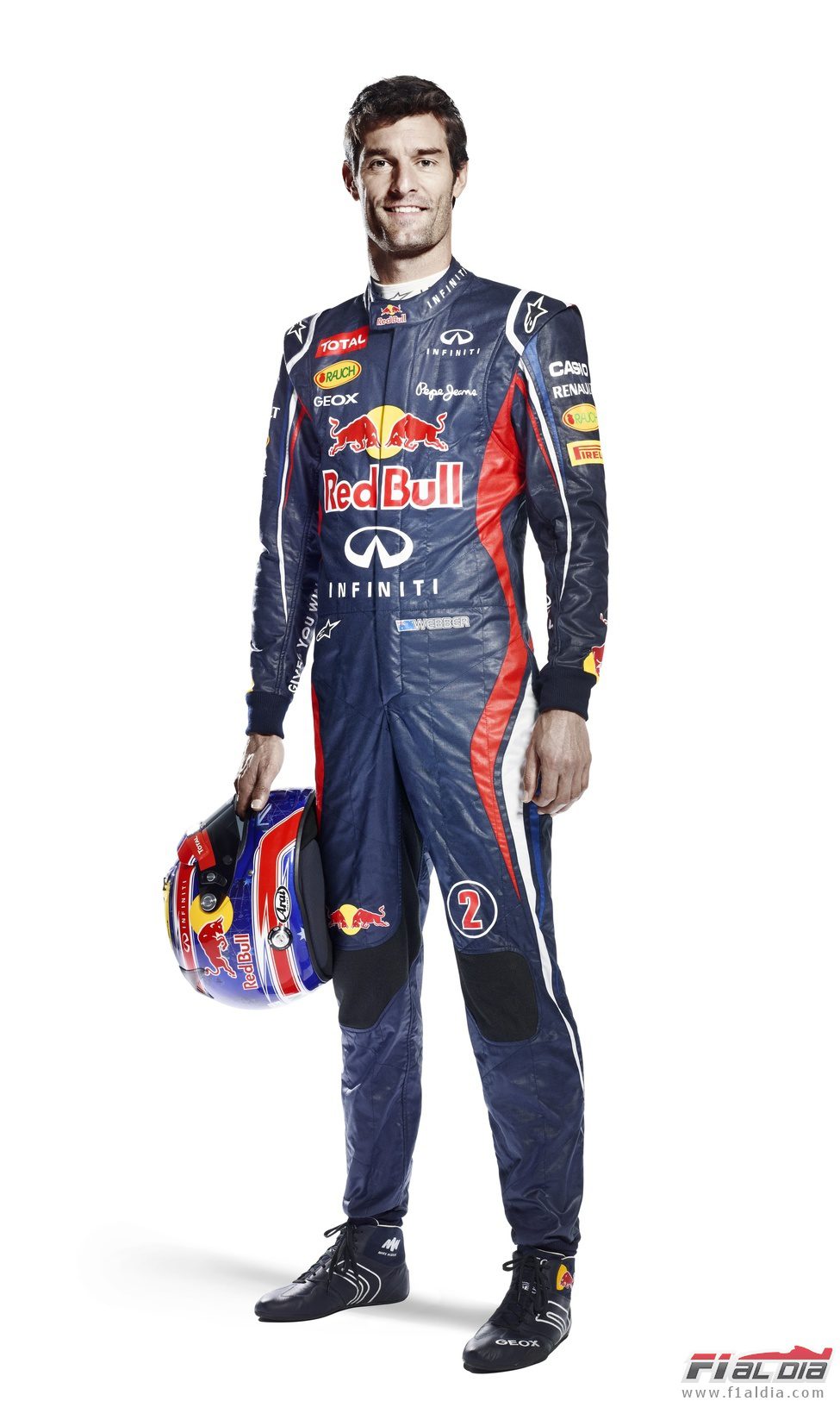 Mark Webber, piloto de Red Bull para 2012