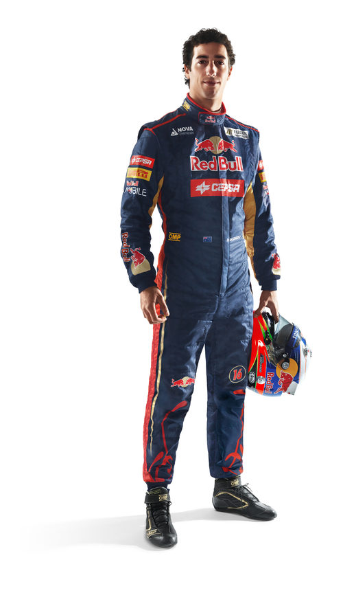 Daniel Ricciardo, piloto de Toro Rosso para 2012